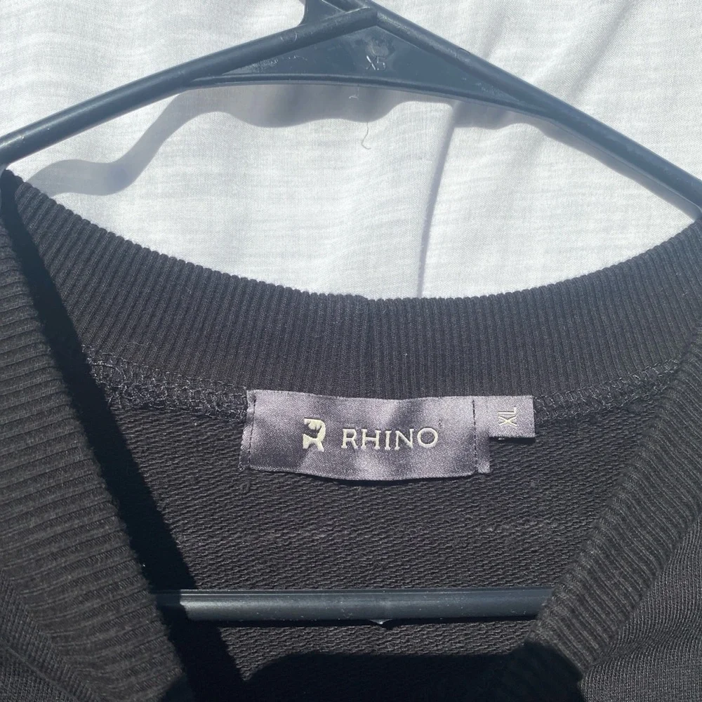 Black crew neck sweater - Picture 2 of 2